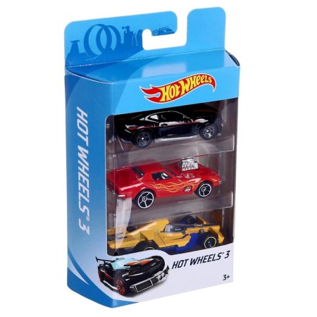 Набор машинок Hot Wheels, в наборе - 3 шт, МИКС-3