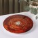 Glass stand for a cake rotating share "wood", d = 24 cm