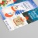 Stick Paper "New Year Bear" 3x9 cm sheet 10x10 cm