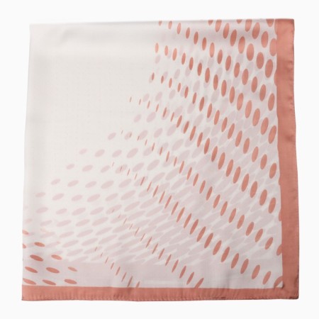 Women's scarf minku rr 70*70 cm, col. coral-2