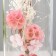 Nightlight "Pink Flowers" LED from batteries 3HAAA 11x11x22 cm Risalux