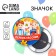 Handing icon "first grader", children, d = 5.6 cm