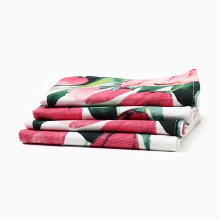 A set of towel cuisines. "Dolyana" Spring holiday 35x60 cm - 4pcs, 100% HL-6