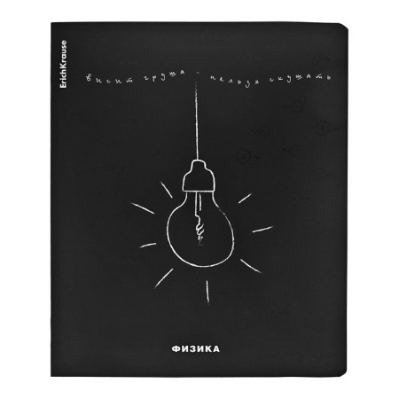 A set of subject notebooks 48 sheets, 12 pieces, Erichkrause "Ves in the root", plastic cover silk-screen covers, Blok Offset 100%, information block-18