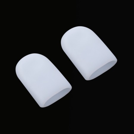 Equal fingers, silicone, 5.5 × 3.5 × 1 cm, pair, white color, white-3