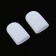 Equal fingers, silicone, 5.5 × 3.5 × 1 cm, pair, white color, white