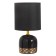 HELP LAM "Iolanda" 1x40W E14 black 13x13x25cm