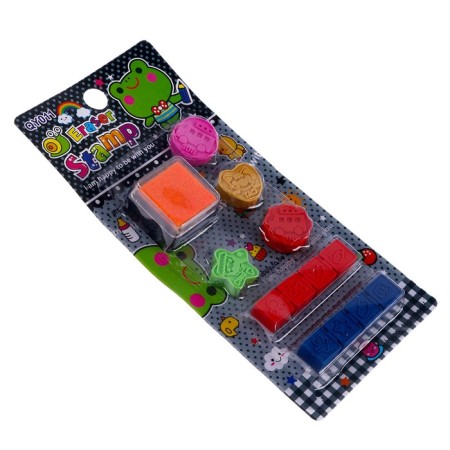 Printing color "drawings", set 12 pcs., Stamping pillow-1