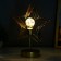 Spar "star" LED from batteries 3haa gold 22x11x28 cm Risalux