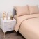 Bed linen 2 joint venture "Sandy", size 220x240 cm, 175x215 cm, 50x70 cm - 2 pcs