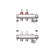 Collector Group STI, 1 "X3/4", 2 outputs, with consumables, stainless steel