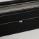 The casket to the leatherette to the clock 6 "Black" branches 9.5x30.5x8 cm