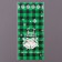 Gift package, "green cell" 13x27 cm