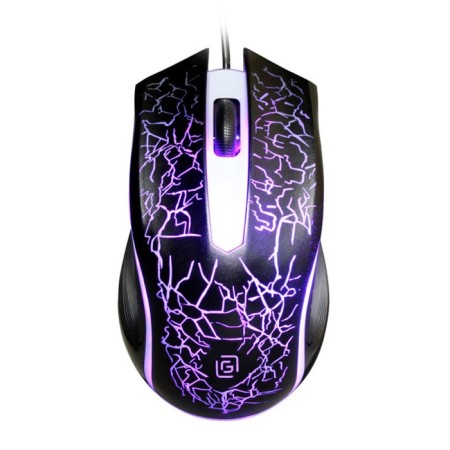 Mouse call 395m Shadow Black Optical (1500DPI) USB for a laptop (3but)-9