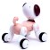 Robot dog “My favorite pet” IQ Bot, on the control panel, interactive: sound, musical, sensory, on the battery, burgundy