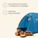 Tart tourist tent, camping maclay montana 5, 5-seater, with vestibule