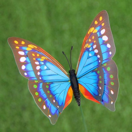 Plug "butterfly octavia" 8x10cm/25cm, mix-7
