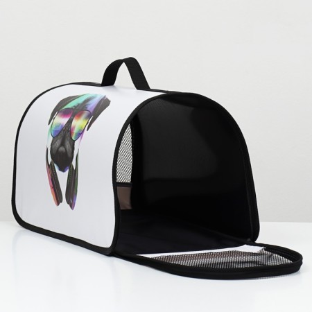 Bag - carrying for animals "DJ", frame, 50 x 25 x 28 cm-3