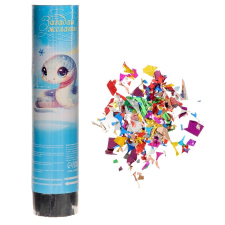 Spring rotary clap "make a desire" snake 20 cm-2