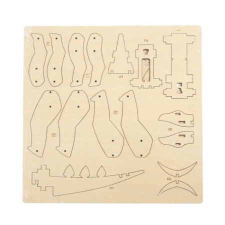 Electronic designer "Mechanical Stegosavr", 88 elements, stickers-5