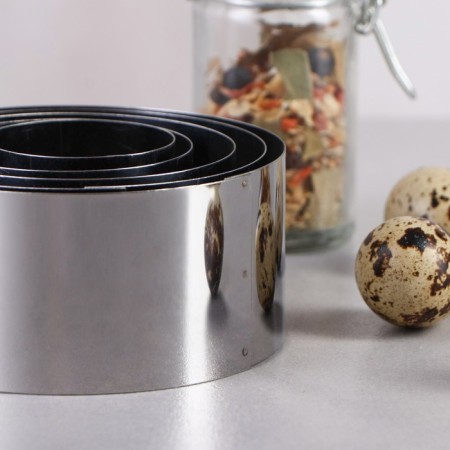 A set of baking forms and calculation "Circle", D-10, H-5 cm, 5 pcs-2