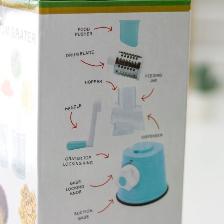 Vegetable engine Mechanical shares Mandoline Slicer, Mix color-12