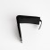 Male purse for magnet, department for bills, for maps, for coins, black color