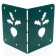 801-022GR Corner Corner for Radis beds 801-022GR 8.8x8.8x10 cm