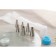 Back of confectionery share, 24 cm, 6 nozzles d = 1.8 cm, nozzles and color mix