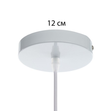 Lamp "Assandand" E27 40W gray 30x30x21 cm-4