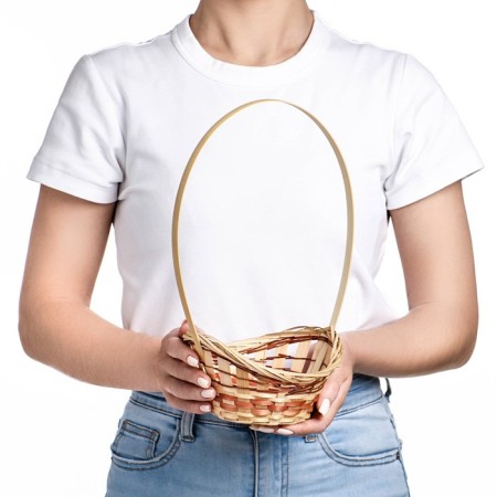 Wicker basket "Rook", 15 × 13 × 8 cm, bamboo
