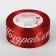 Satin tape "Congratulations", 40 mm × 23 ± 1 m, red color