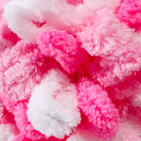 Yarn "Puffy Color" 100 % micropoliester 9m/100g (6383)-3