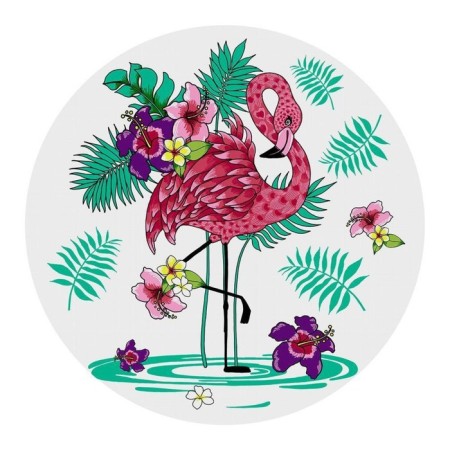 Cutting board “Flamingo”, D = 20 cm, color mix-1