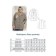 Female jacket, size 66, brown color