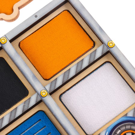 Game on the Montessori system "Tactile machines"-5