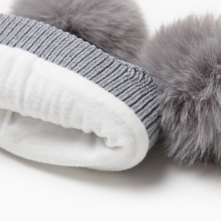 Hat insulated crumb I r.48-50, 1-3 years old, gray-1