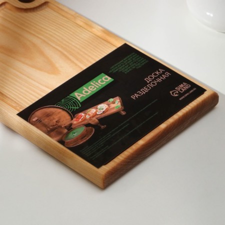 Grootboard with ADELICA bloodstream, 26 × 16 × 2 cm, covered with oil, whole birch-4