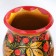 Set "hostess", 6 spoons and vase, 13 × 9 cm, Khokhloma