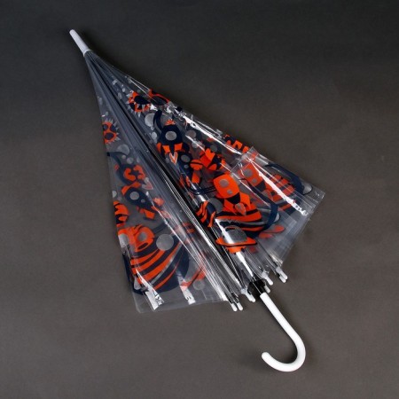 Umbrella Children's "Cosmos" semi -automatic transparent, d = 90cm-7