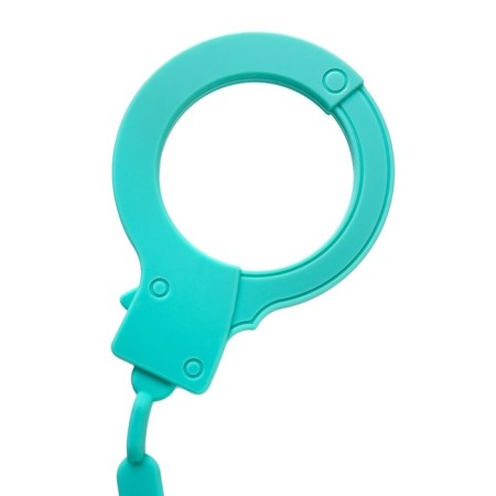 Handcuffs, silicone, tiffany, 33 cm-2