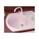 Kitchen mixer Ulgran u013-341, ultra-white color