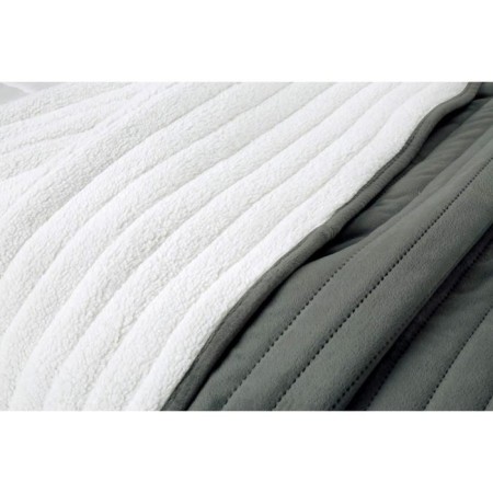 Liberty blanket, size 220x240 cm, dark gray color-4