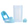 Shaker, 500 ml, series: Power, "Master K", 18.5 x 11 cm, blue