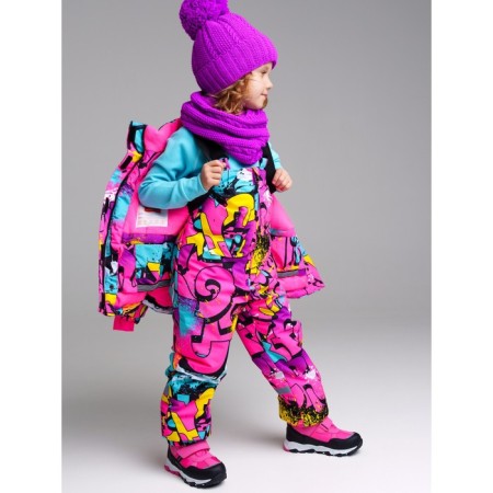 Winter kit for the girl PlayTode: jacket and semi -combineson, height 104 cm-4