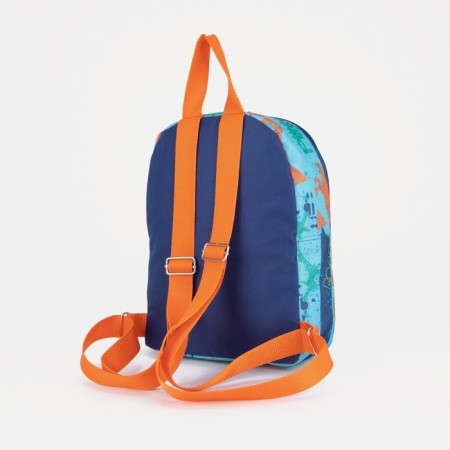 Baby backpack on lightning, blue color-1