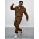 Male tracksuit, size 50, brown color
