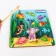 Lyuntik player game “Water Adventures” 10 characters, catch the heroes with a fishing rod