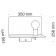 Bra Technical C182-TL-01-W RACK, 195x350x258 mm, E27, 1x60W, white color