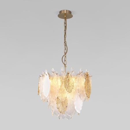 Suspended Bogate’s Leaf 369/8, E14, 8x40W, 500x500 mm, gold gold